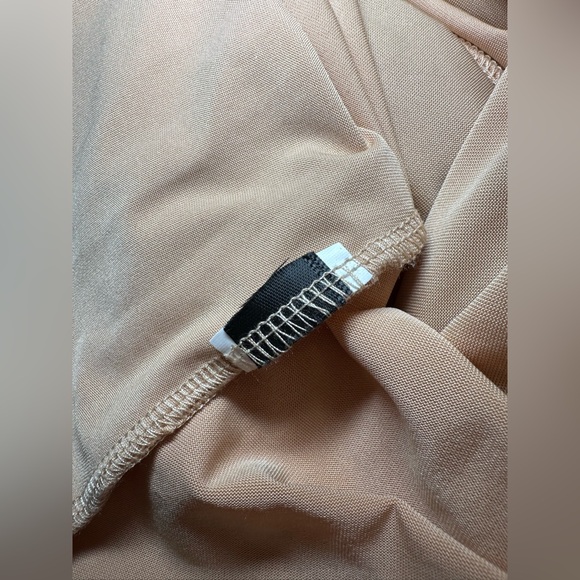 Black Lace Long Sleeve Mini Dress Sheer Floral Goth Fairy Romantic Fit & Flare - Picture 9 of 9